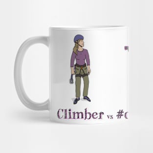 Climber vs #climber Mug